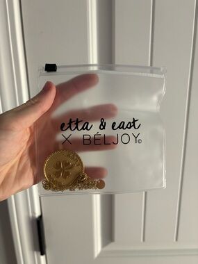 “GOOD LUCK” Gold Medallion Pendant Necklace